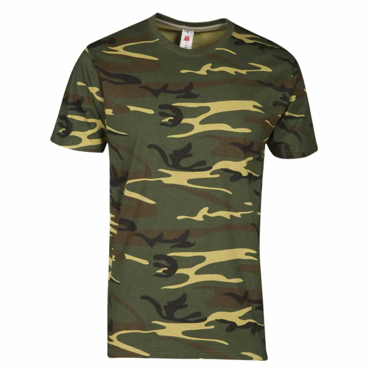 T-shirt camouflage couleur camouflage