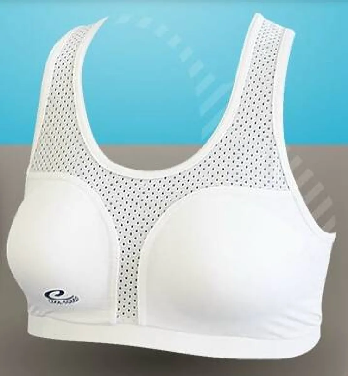 Ladies chest protector Cool Guard with white top complete set