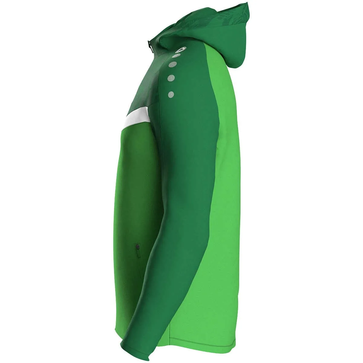 JAKO hooded jacket Iconic soft green/sport green