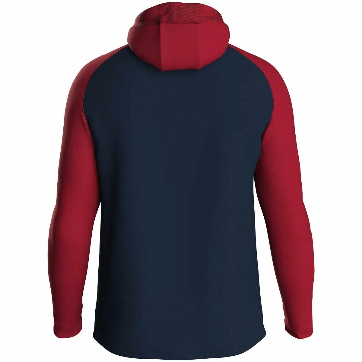 JAKO hooded jacket Iconic navy/chilli red