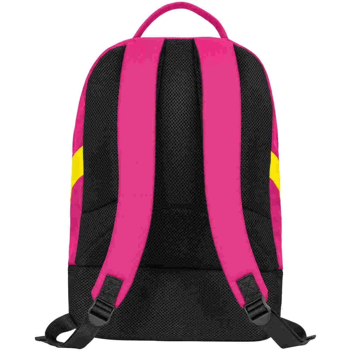 Jako backpack Iconic pink/black/neon yellow