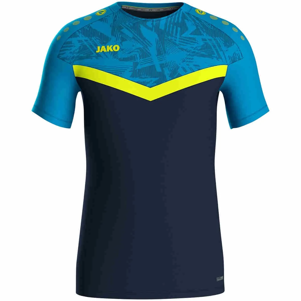 JAKO T-Shirt Iconic, marine JAKO blau neongelb 13-JA6124914