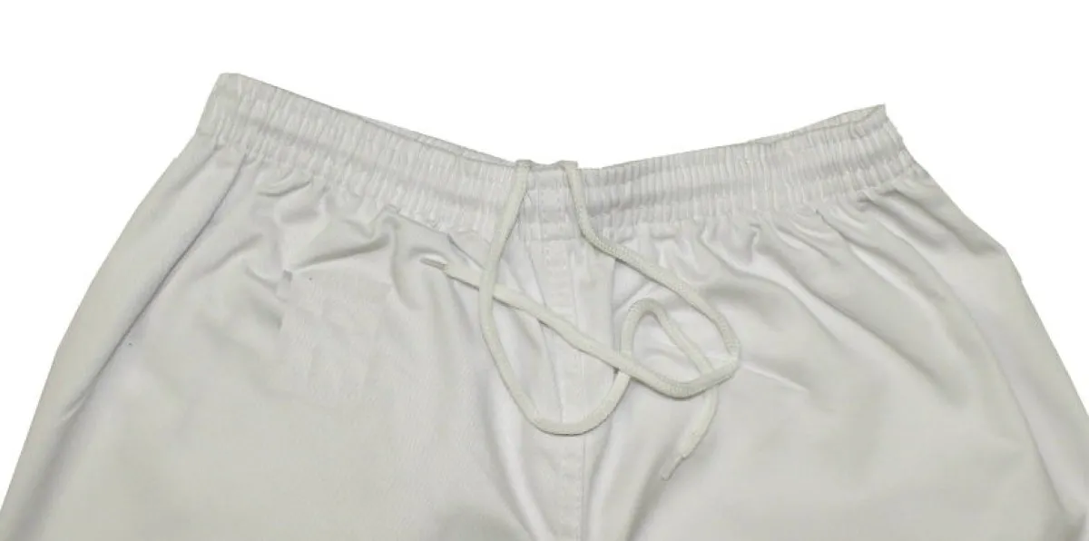 Martial arts trousers white
