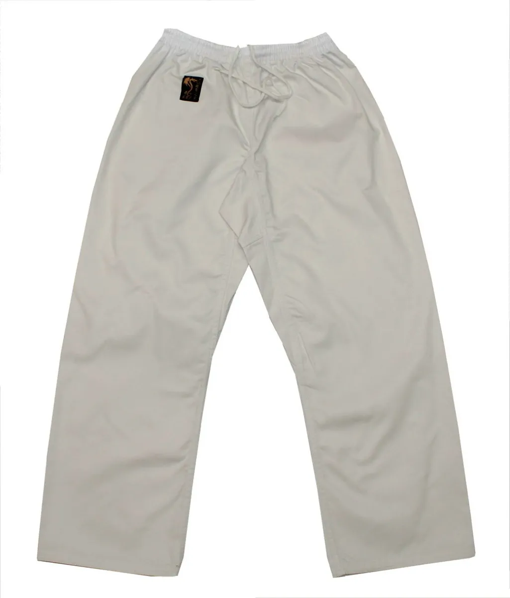 Martial arts trousers | karate trousers white