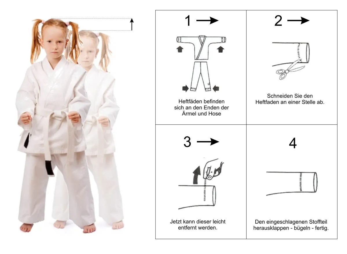 Traje de karate Adidas Junior Evolution talla doble con rayas azules en los hombros