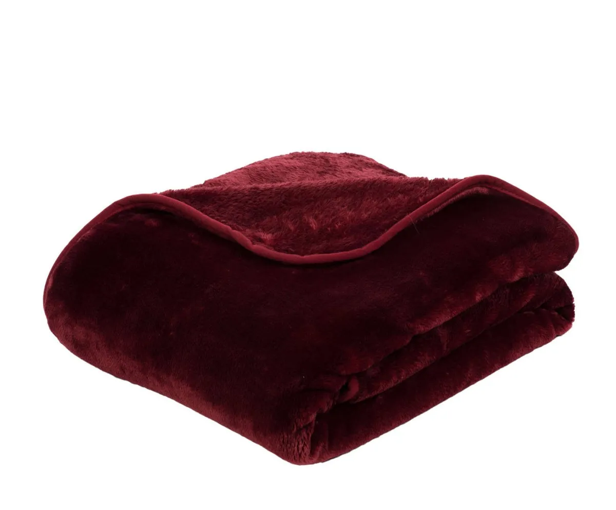 Microfleece home and sleeping blanket Cashmere-feeling 130x170 cm