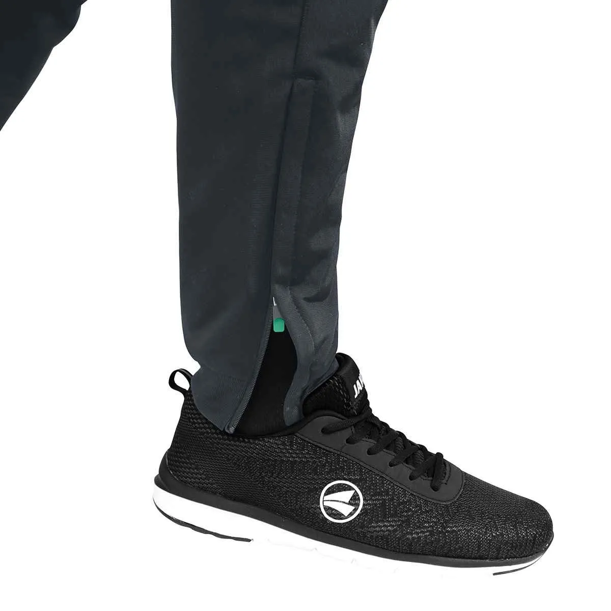 Competition 2.0 polyester trousers anthracite/turquoise