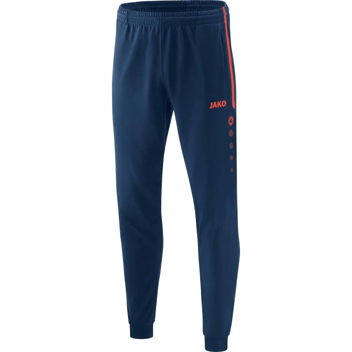 Polyester trousers Competition 2.0 navy/flame