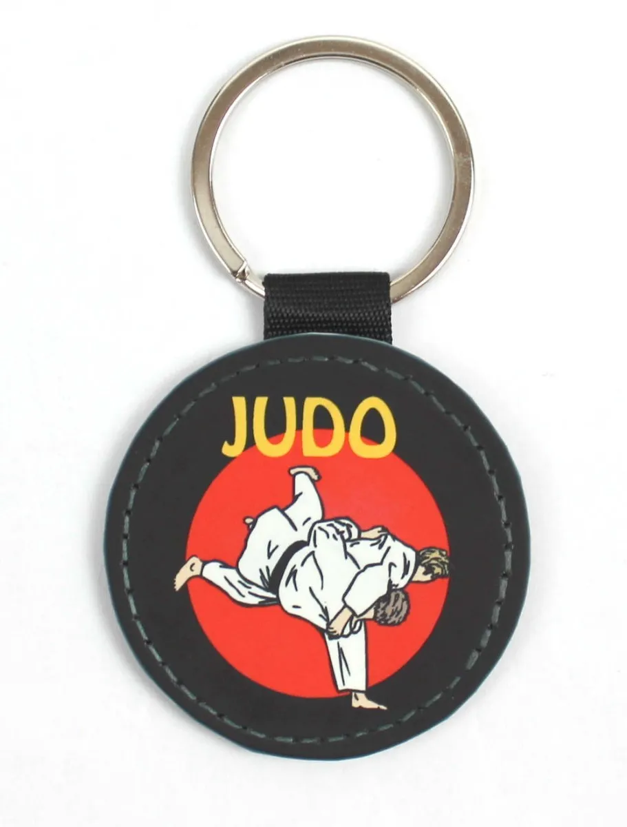 Nøglering rund i imiteret læderNøglering rund i imiteret læder Judo