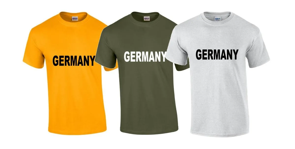 T-shirt Tyskland Tyskland