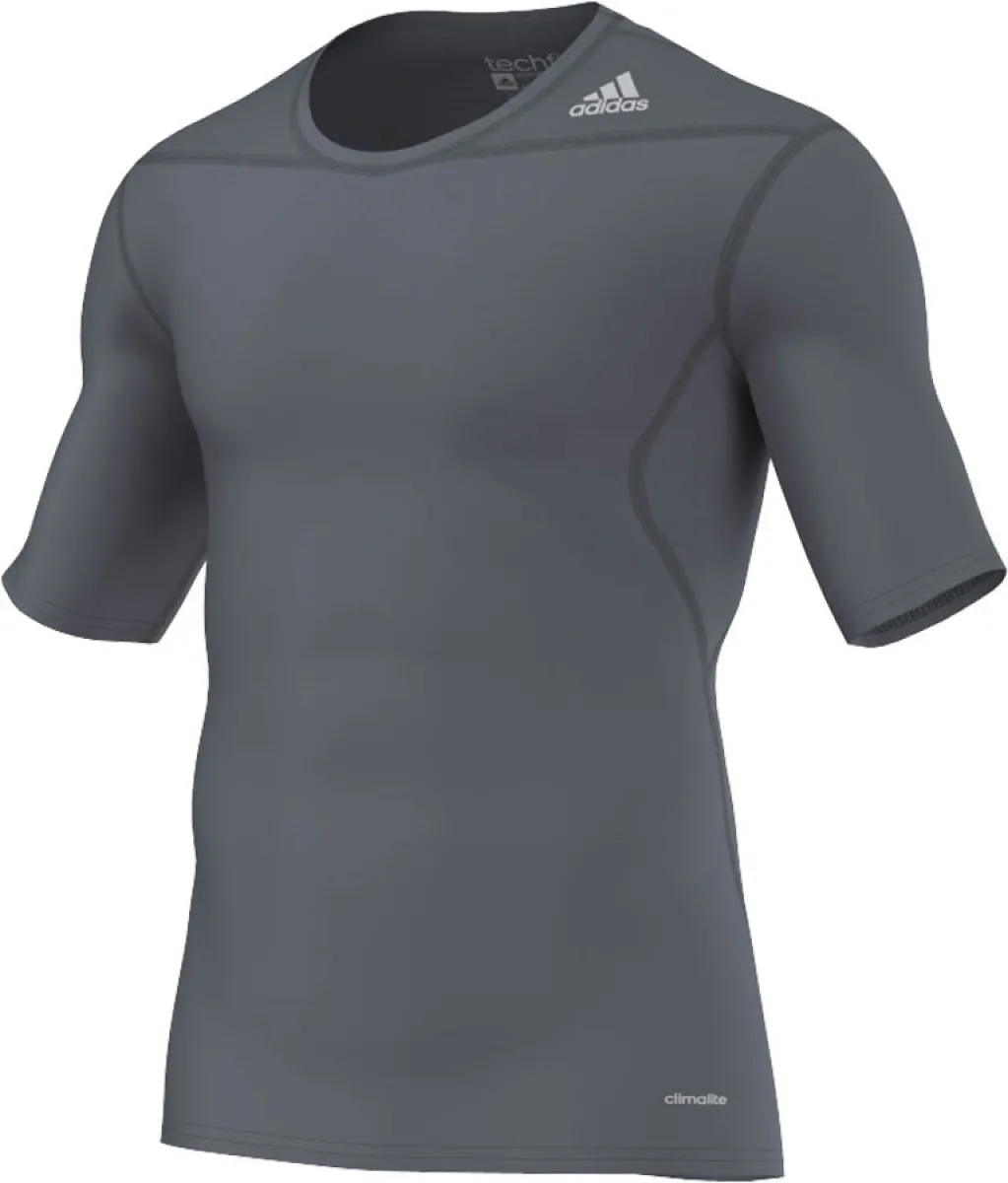 adidas TechFit TF Base SS T-Shirt grey