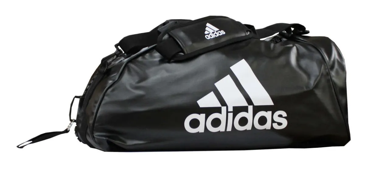 adidas sports bag - sports backpack orange/silver faux leatheradidas Bigzip sports bag - sports backpack black/white faux leather