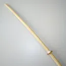 Bokken houten zwaard gemaakt van bamboe