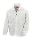 Full Zip Active Fleece Jacket white