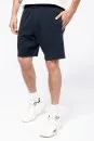 Gildan shorts black from the front