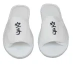 Kung Fu zapatos negro con suela de goma