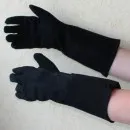 Suède handschoenen voor dames zwart