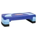 Aerobic stepper - Stepping board blå højdejusterbar 08-03111BL