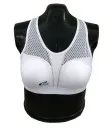 Ladies top for chest protection Cool Guard protection white