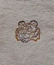 Bruse- og håndklæder med "Tiger"-motiv