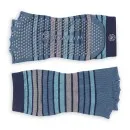 Calcetines de yoga Gaiam calcetines antideslizantes sin dedos Grippy azul | calcetines de yoga antideslizantes