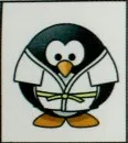 Bæltepatch Pingvin