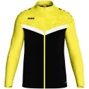 JAKO polyester jacket Iconic black/soft yellow