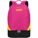 Jako backpack Iconic pink/black/neon yellow