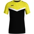 JAKO T-Shirt Iconic, schwarz soft yellow 13-JA6124808