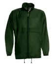 Windbreaker jacket dark green