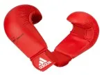 Karate vuistbeschermer adidas WKF rood
