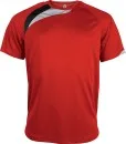 Short sleeve jersey red front
