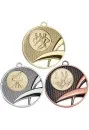 Medalje i guld, sølv, bronze ca. 5 cm