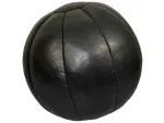 Medicijnbal 5 kg echt leer Slamball zwart