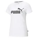 Puma Damen T-Shirt ESS Logo Tee weiß