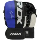 MMA Sparring Handschoenen Synthetisch Leer Blauw 7oz RDX T6