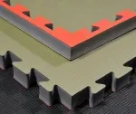 Universal mat green/red