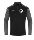 Zip sweatshirt black with print Karate Dojo Burglengenfeld