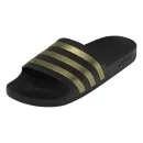 adidas Adilette Aqua zwart gouden slippers slippers
