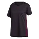 T-shirt fonctionnel adidas Femmes violet devant