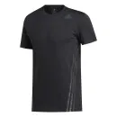 adidas Hommes T-Shirt Aero 3S CW TEE noir recto