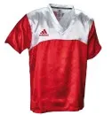 adidas Kickbox Shirt 100S rouge | blanc