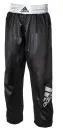 adidas Pantalon de Kickboxing long 100T noir|blanc