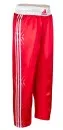adidas Kickboksbroek lang 300T rood/wit