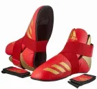 adidas Pro Kickboxing Fodbeskyttelse 300 rød|guld