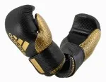 adidas Pro Point Fighter 300 Kickboxing-handsker sort|guld