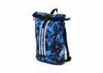adidas duffel bag - mochila deportiva camuflaje azul, talla S
