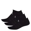 Lot de 3 chaussettes de sport adidas noires