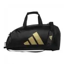 adidas sportstaske sportsrygsæk sort/guld imiteret læder