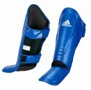 adidas Super-Pro Kickboks Scheenbeschermer blauw/wit